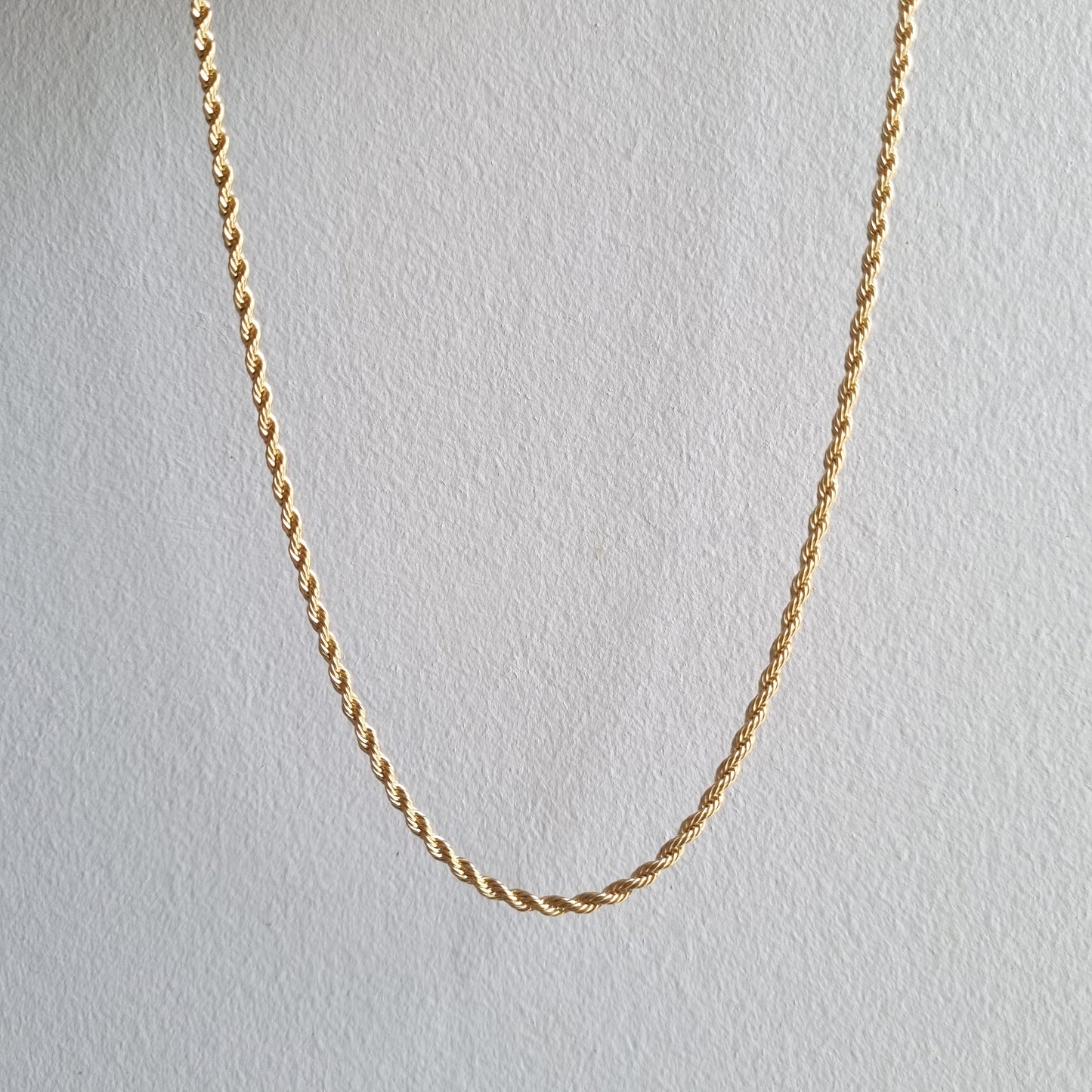 Twist Rope Chain Layering Necklace