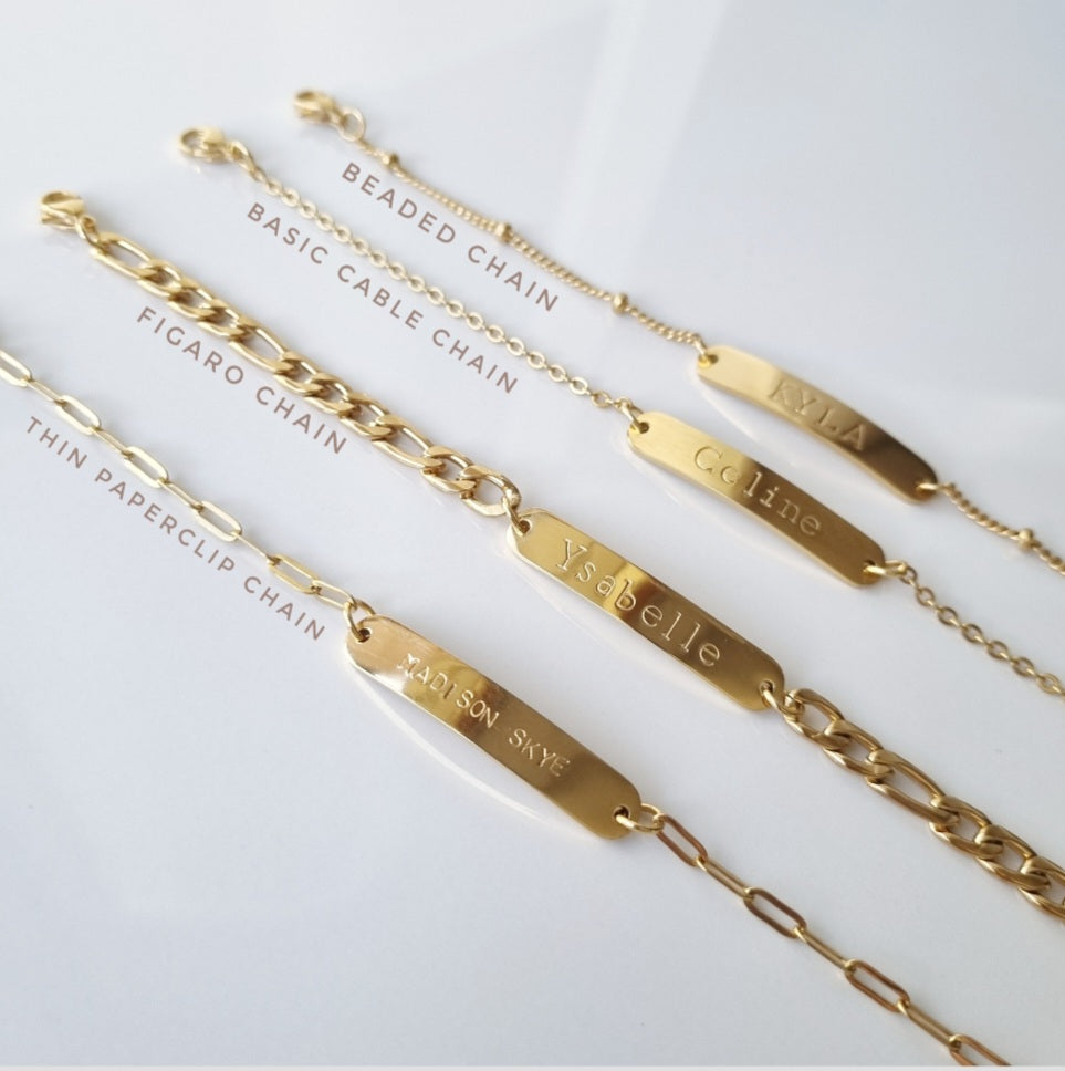 "Stella" Custom Bar Bracelet (updated)