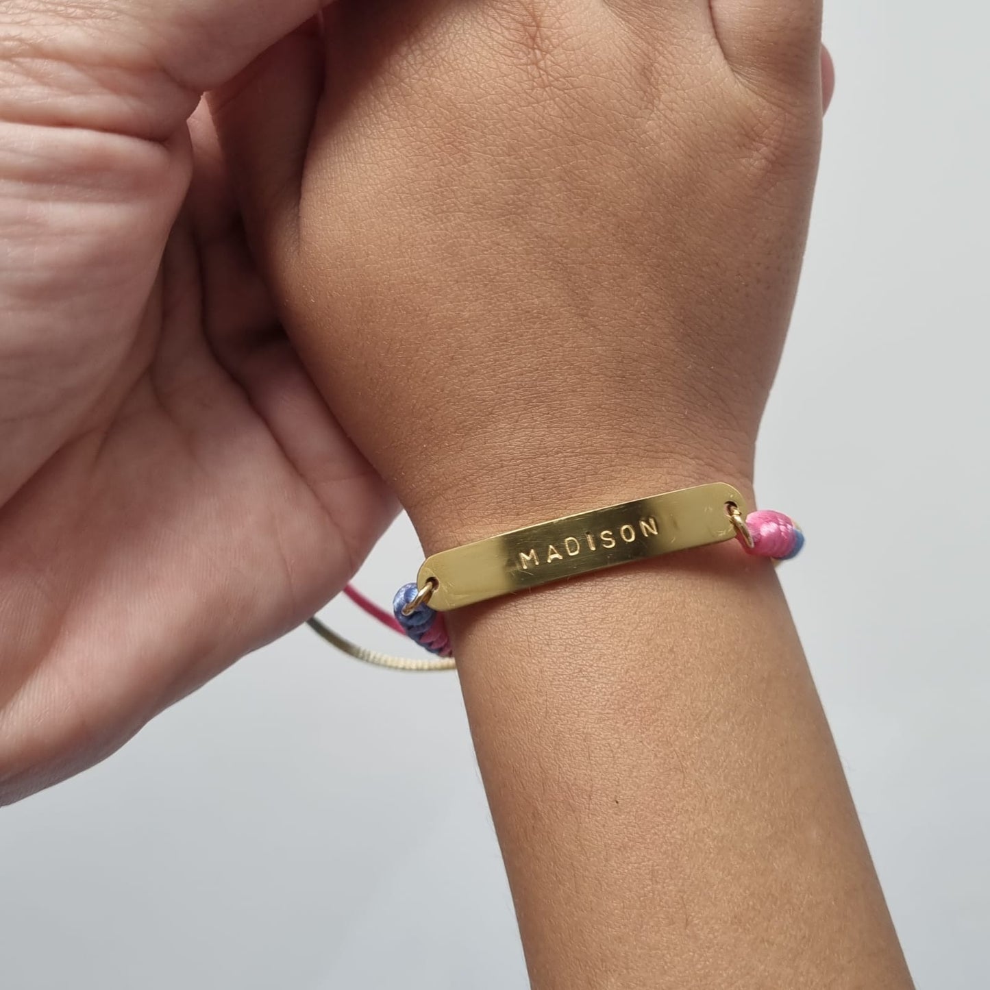 Custom Bar Cord Bracelets