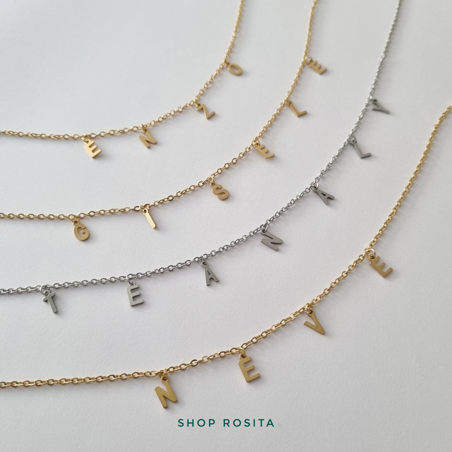 Dangle Name Necklace