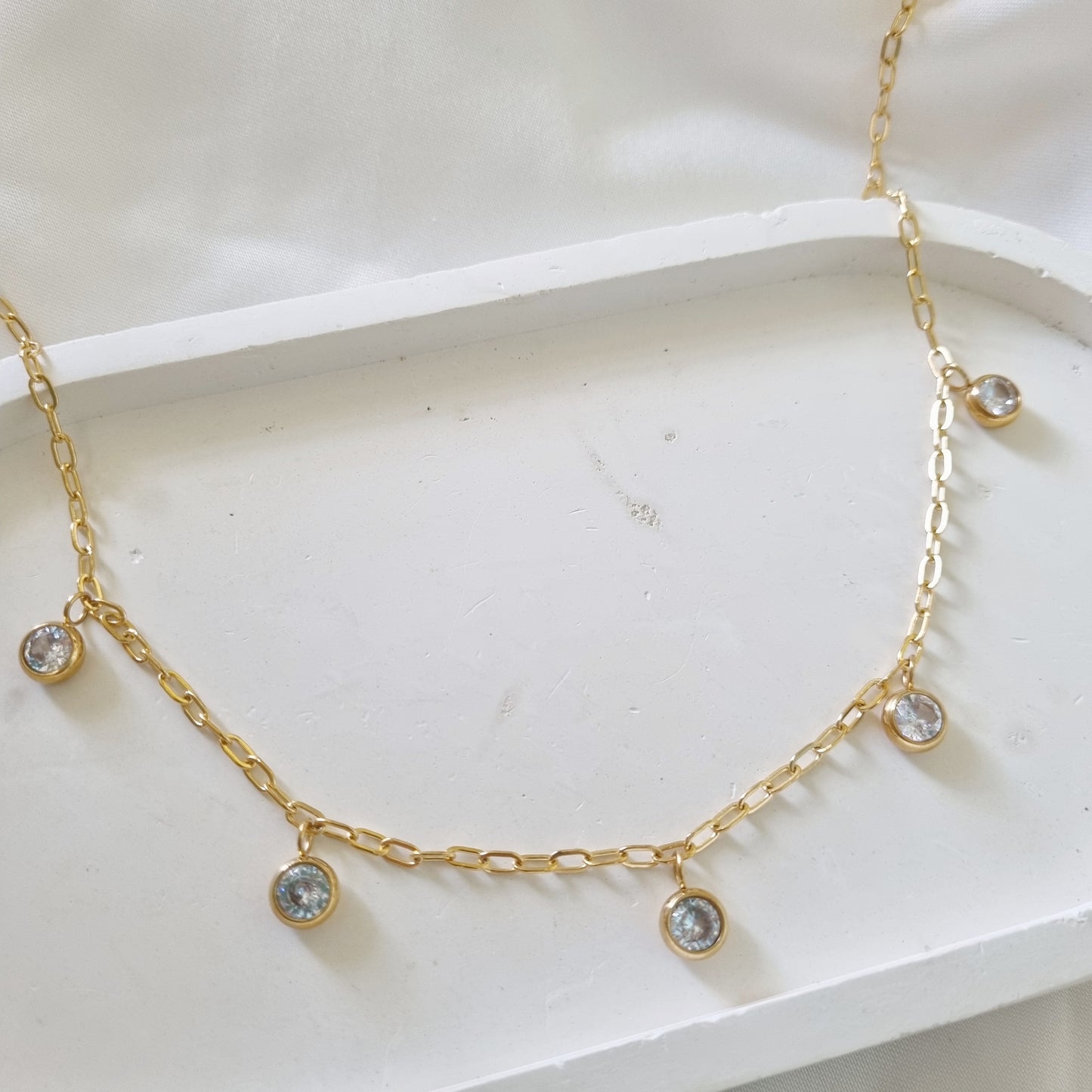 "Daphne" Cubic Zirconia Necklace