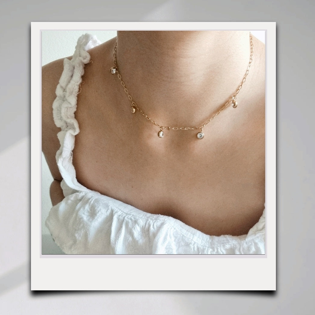 "Daphne" Cubic Zirconia Necklace