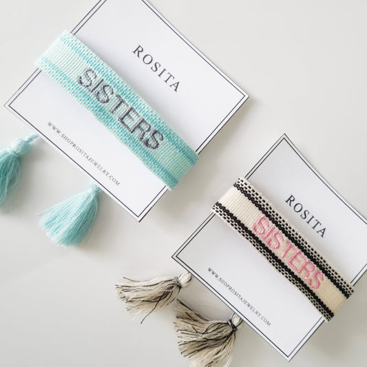 SISTERS Tassel Bracelets