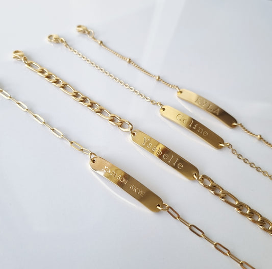 "Stella" Custom Bar Bracelet (updated)