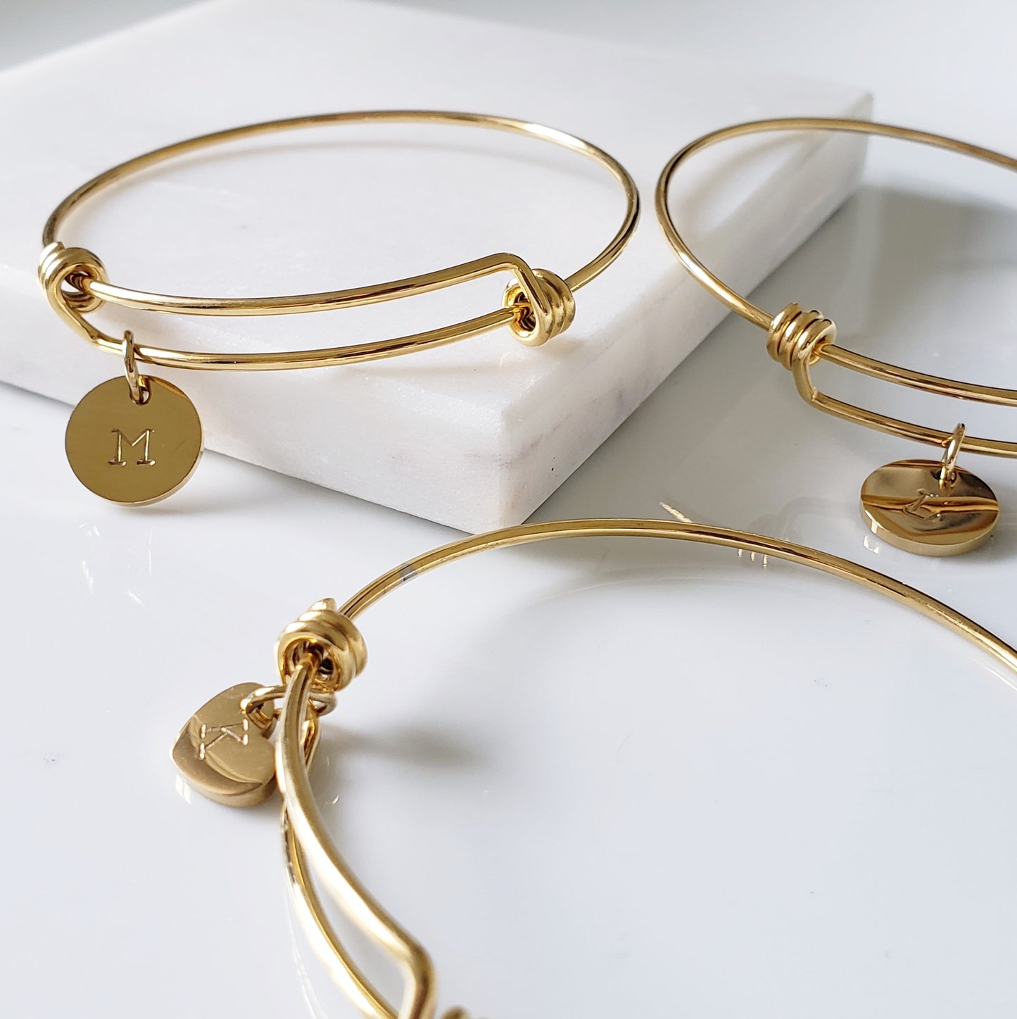 Expandable Charm Bangle