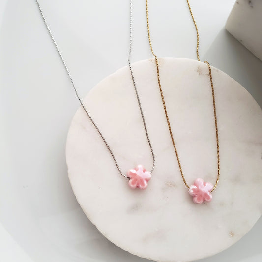Flora Porcelain Necklace