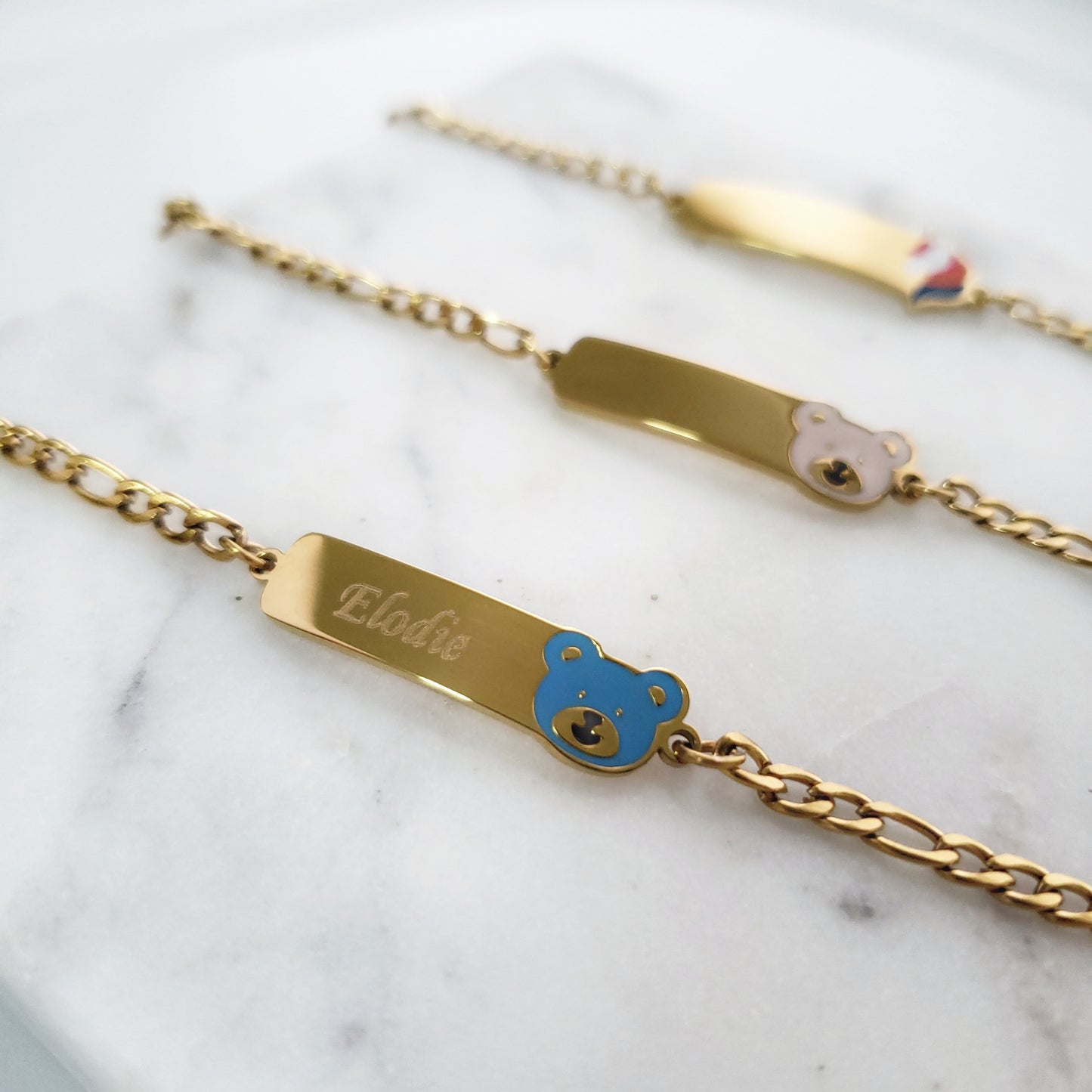 Children's ID Bar Bracelet