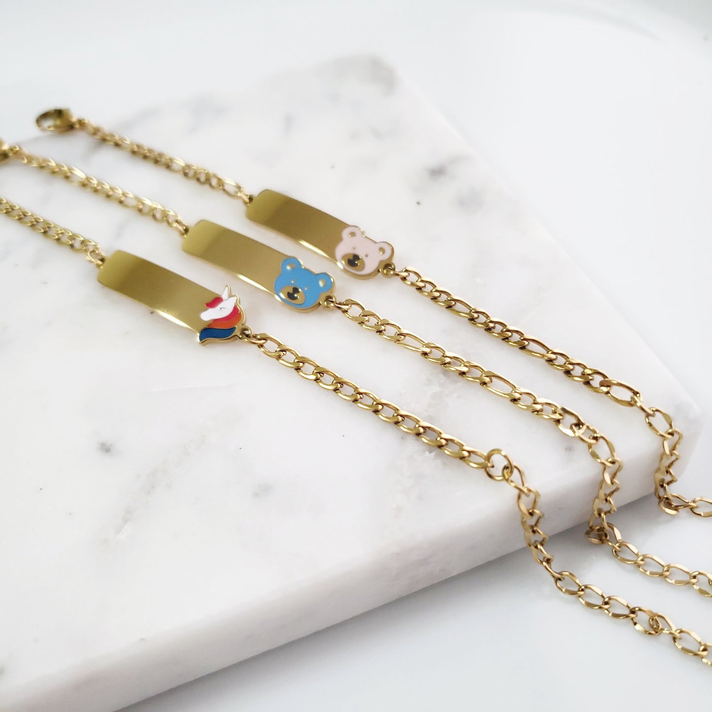 Children's ID Bar Bracelet