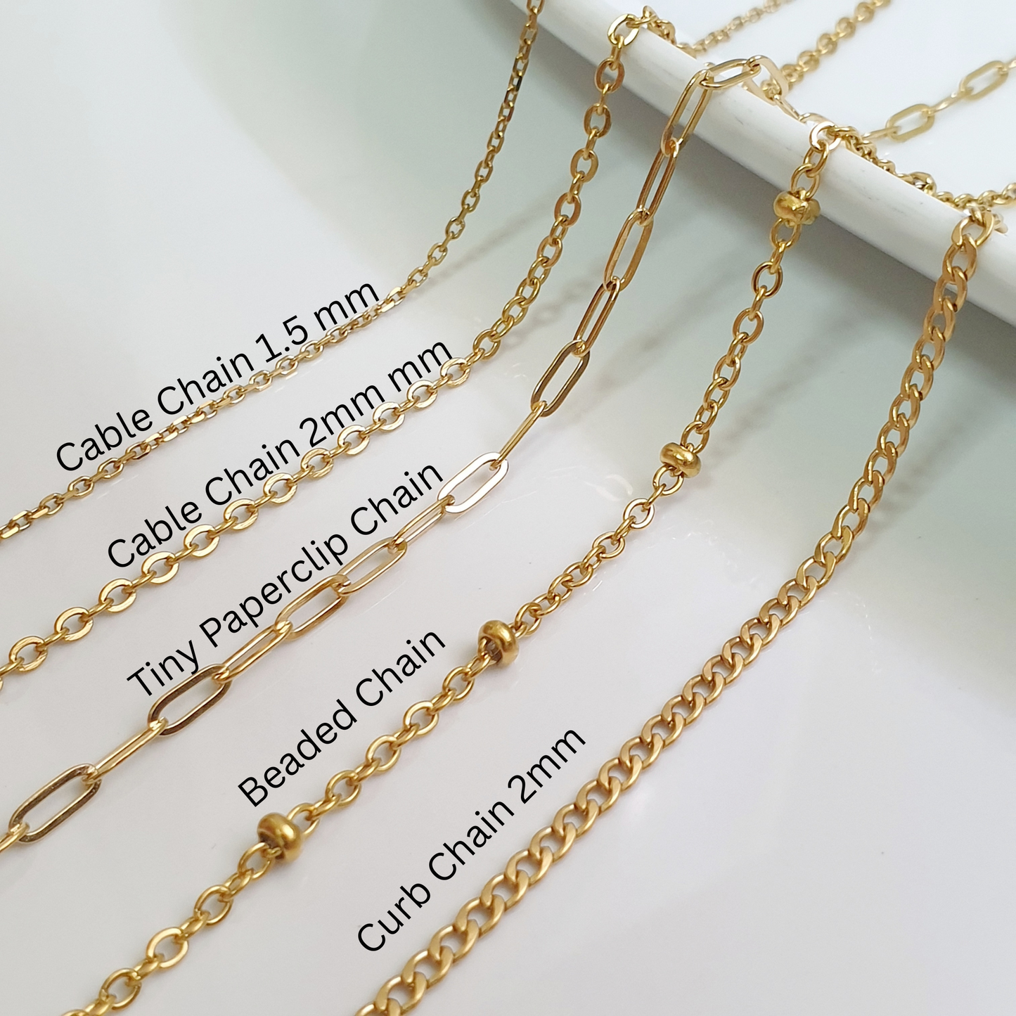Square Engravable Pendant Necklace