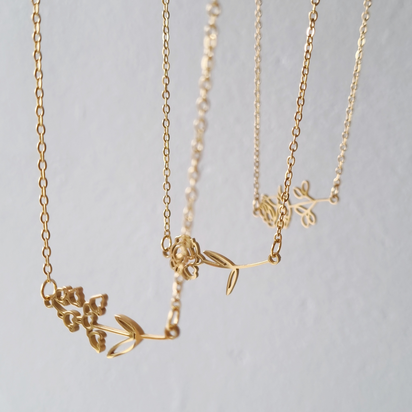 Birth Flower Necklace