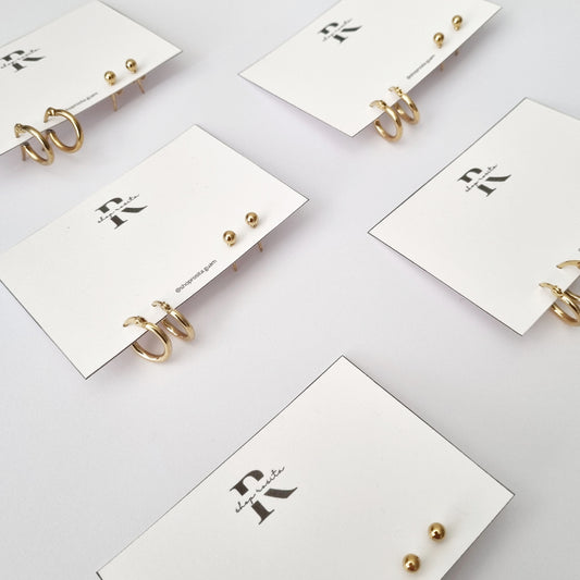 Minimalist Earring Set