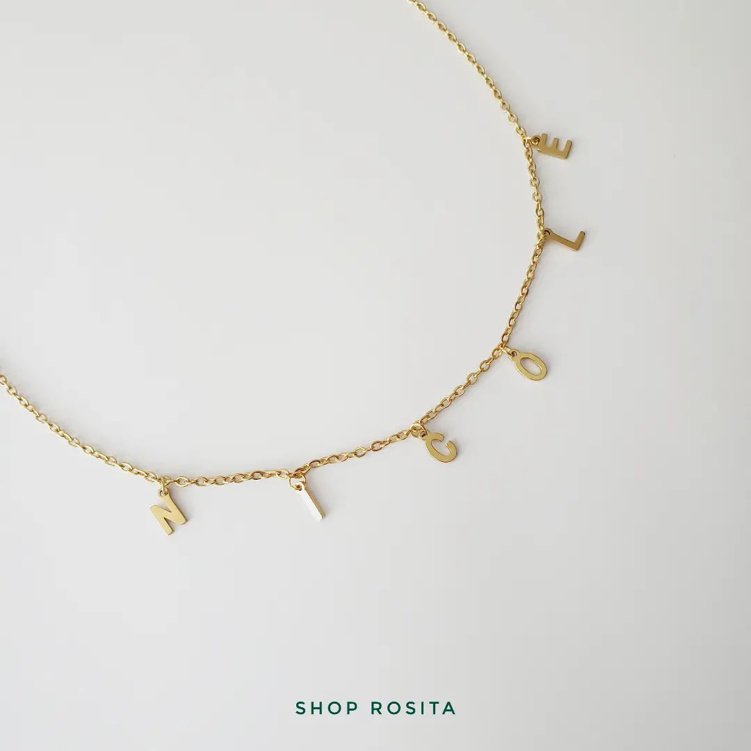 Dangle Name Necklace