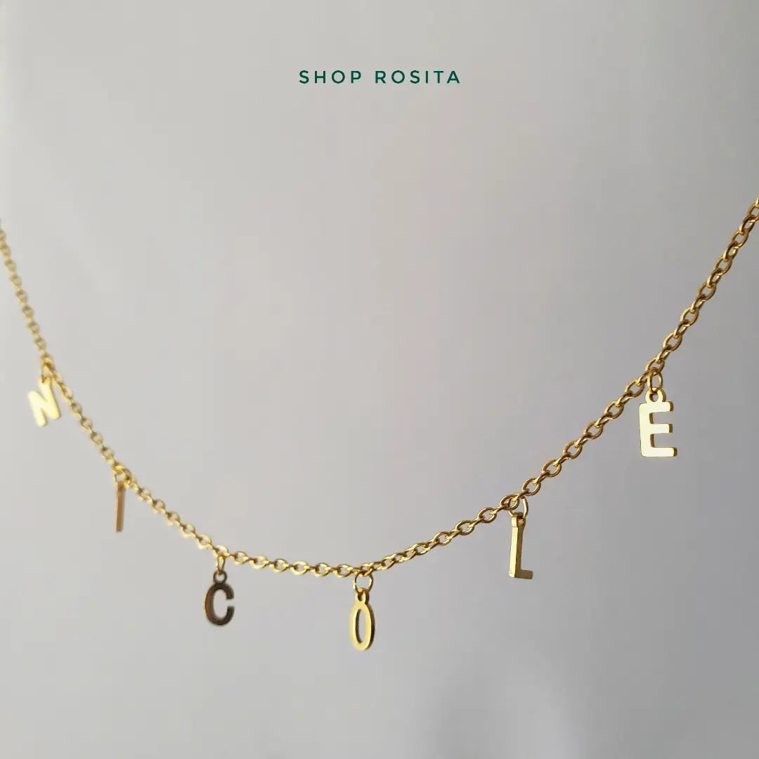 Dangle Name Necklace