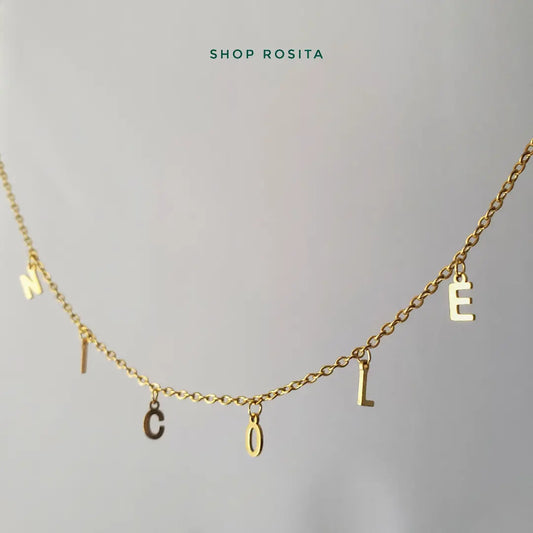 Dangle Name Necklace