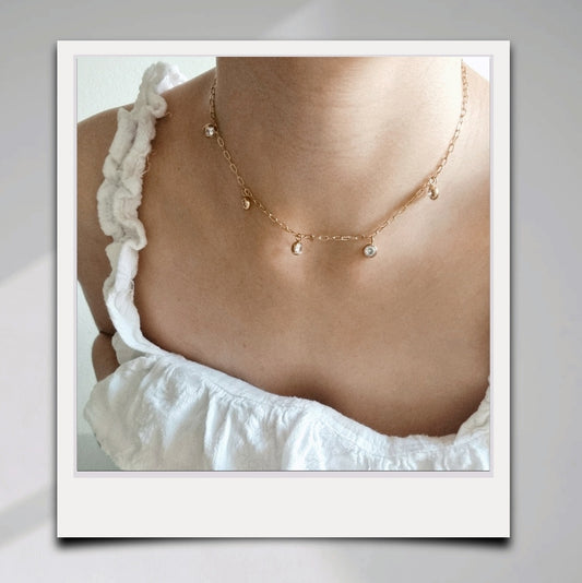 "Daphne" Cubic Zirconia Necklace